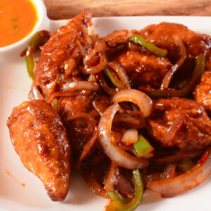 Chicken Pan Fry Momo(6pcs)